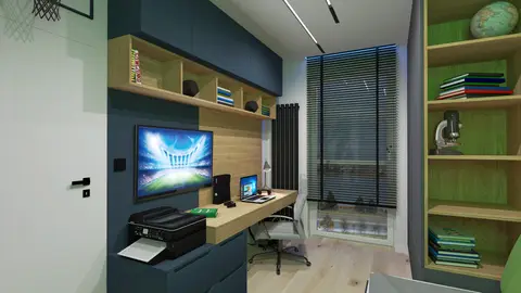 Wizualizacja 3D wnętrza — projekt ZoomProjekt (54)